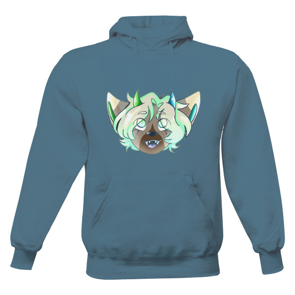 Pánská mikina s kapucí Just Hoods s potiskem Furry mikina